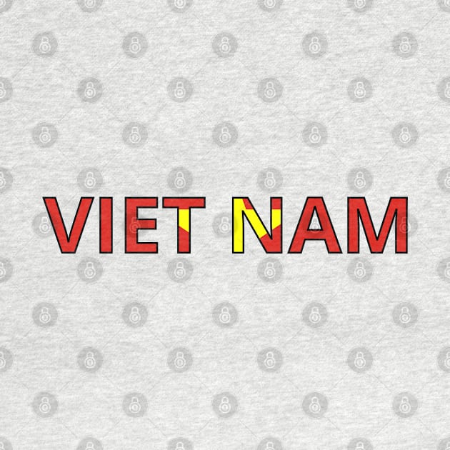 Drapeau Viêt Nam by Pixelforma